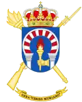 Coat of Arms of the Base Services Unit "Cerro Muriano" USBA)