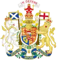 Coat of Arms of the United Kingdom as used in Scotland, 1801–1816