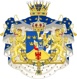 Arms as crown prince from 1905 to 1907