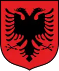 The coat of arms of Albania is based on a design that dates back to the 15th century, three centuries before the rule of tincture was widely adopted.