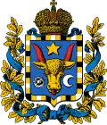 Coat of arms of the Bessarabia Governorate (1878)