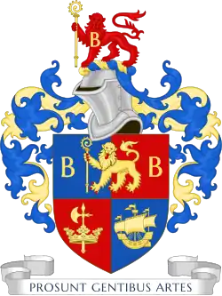 The Arms of The Metropolitan Borough of Bermondsey