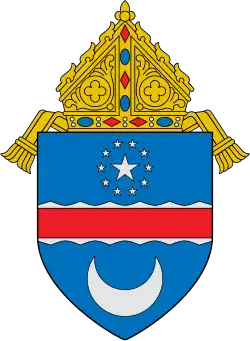 Coat of arms of the Diocese of Arlington