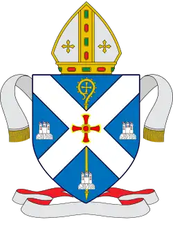 Coat of arms of the Diocese of Hexham and Newcastle