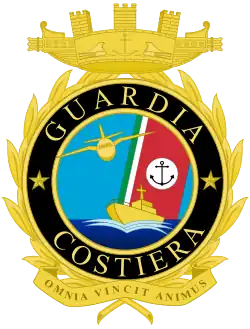 Coat of arms of the Italian Coast Guard