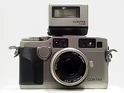 Contax G2, Planar 45 mm, and TLA200 flash