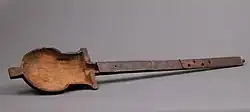 Coptic, Byzantine or Egyptian lute, c. 1–500 AD, neck is hollow like rubab neck