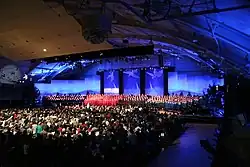 The Concordia Choir performing during the annual Christmas Concert