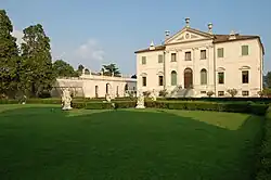 Villa Cordellina Lombardi, the provincial seat