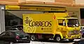 Spanish post truck and office, Spain