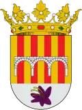 Coat of arms of Cortes de Aragón, Spain