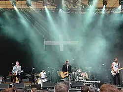 Crowns performing at the Eden Project