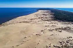 Epha Dune, aerial view