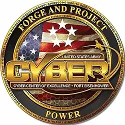 Cyber Center of Excellence & Fort Eisenhower, logo