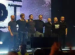 The band in Nizhny Novgorod for the "История звука" (lit. 'history of sound') 2017 tour
