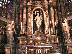 Baroque Madonna Altar at the Milan Cathedral