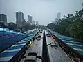 Dahisar Railway Station from Pedestrian Bridge