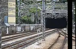 North portal of Daishimizu Tunnel