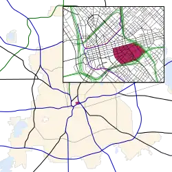Location in Dallas