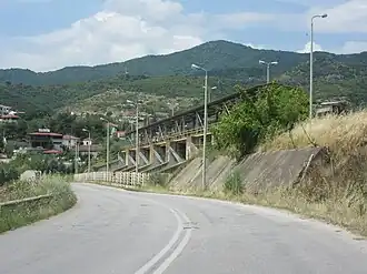 The dam of Lake Kerkini