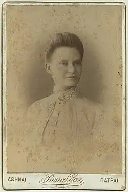 Sepia photograph of Emily Penrose