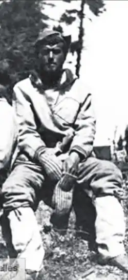 Daniel Isaac Vernon Eaton, exploring central Labrador, in 1894.