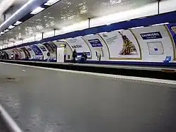 Line 8 platforms at Daumesnil