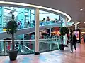 Inside the Symfonie shopping mall