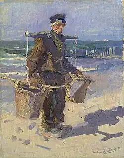 Jan Toorop (1904): De schelpenvisser, Rijksmuseum Amsterdam.