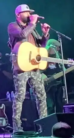 Dean Brody, performing in Toronto, in September 2021