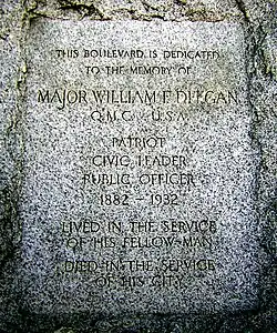 Deegan Rock East 138th Street, the Major William F. Deegan Expressway, and the Grand Concourse.