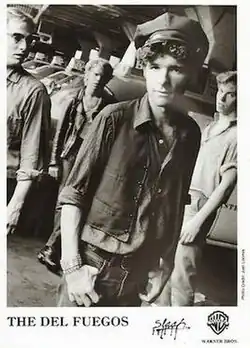 The Del Fuegos photographed by Just Loomis, 1989