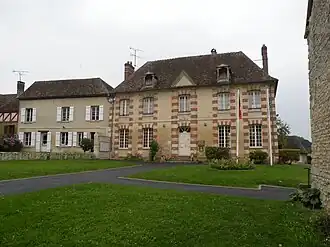 The town hall in Delincourt