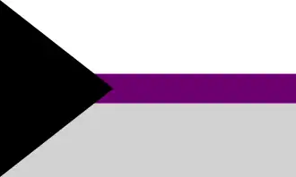 Demisexual pride flag