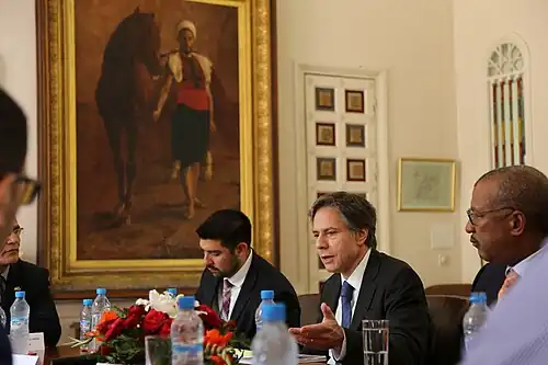 Man with Horse Painted By Ion Perdicaris