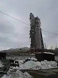 Destroyed tower (March 26, 2018)