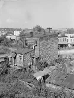 House in Rosslyn's black enclave, John Vachon (1937)
