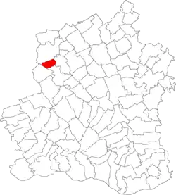 Location in Teleorman County