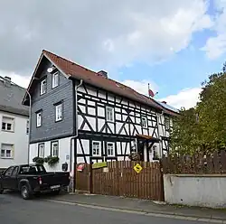 Old courtyard in Iserbachstraße