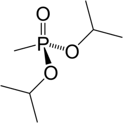 Diisopropyl methlyphosphonate chemical structure