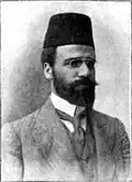 Vlahov as a member of the Ottoman Parliament
