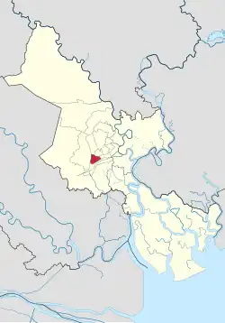 Position in HCMC's core