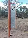 Rules at Domboshaba monument