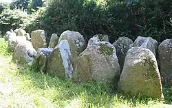 The dolmen at Mont Ubé