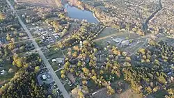 Aerial View of Dubach, Louisiana