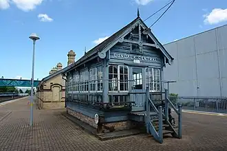 Dundalk Central signal cabin