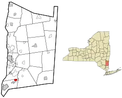 Location of Brinckerhoff, New York