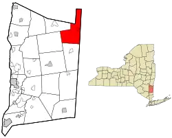 Location of North East, New York