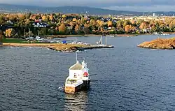 Dyna Lighthouse off Oslo