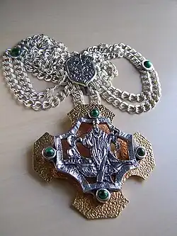 Gdańsk, canon cross by Giennadij Jerszow